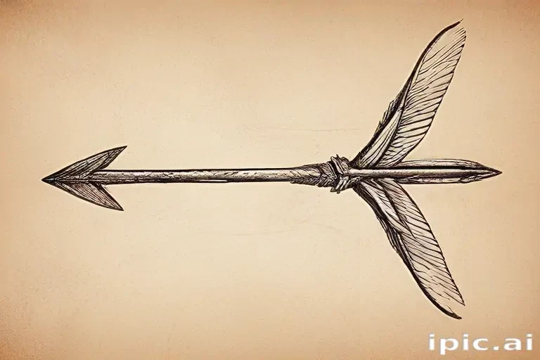 hand drawn arrow
