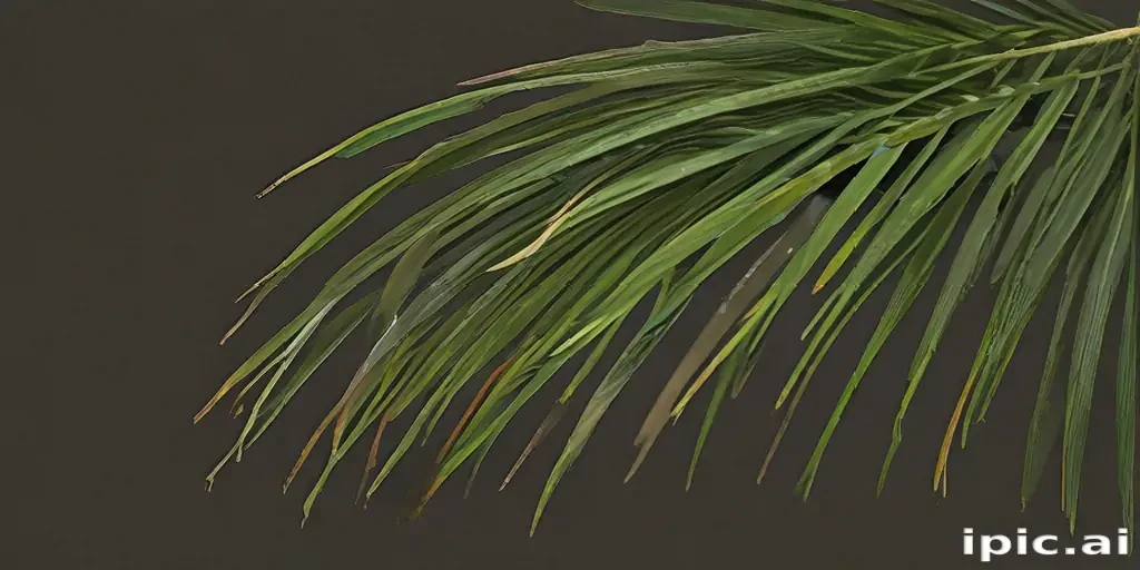palm tree leaf png