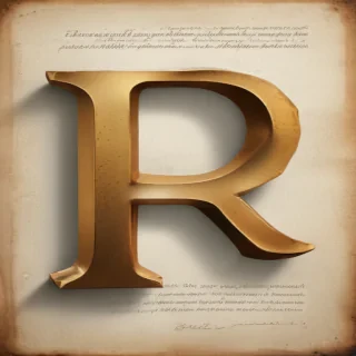 letter r