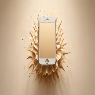 beige phone background