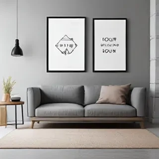 free wall art mockups