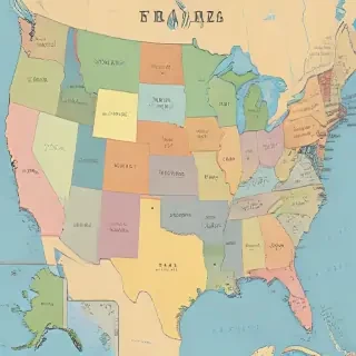 us states map