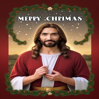 merry christmas jesus image