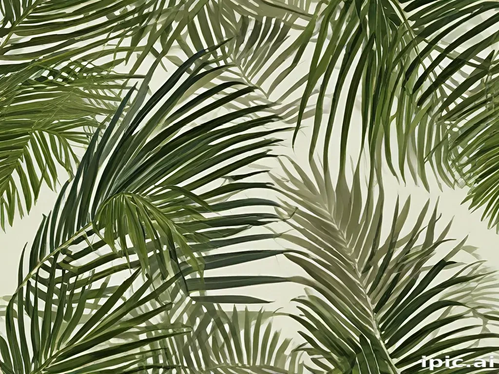 palm tree leaf png