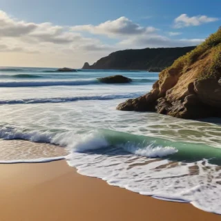 beach iphone