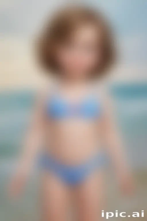 ai art little girl bikini