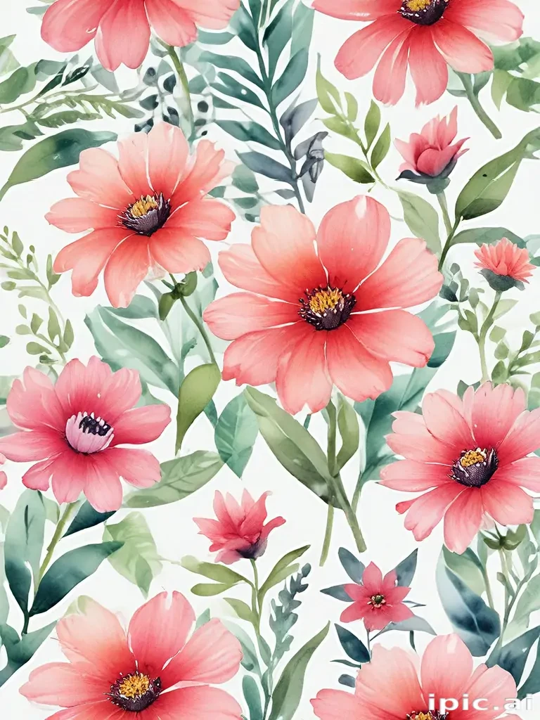 watercolor flower images