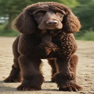 irish water spaniel