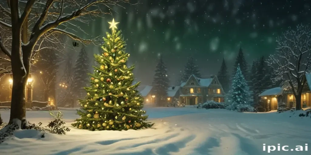 green christmas wallpaper
