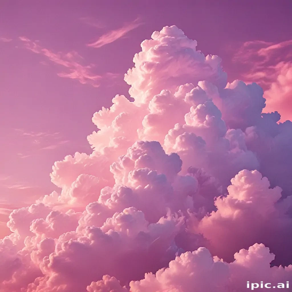 pink clouds wallpaper