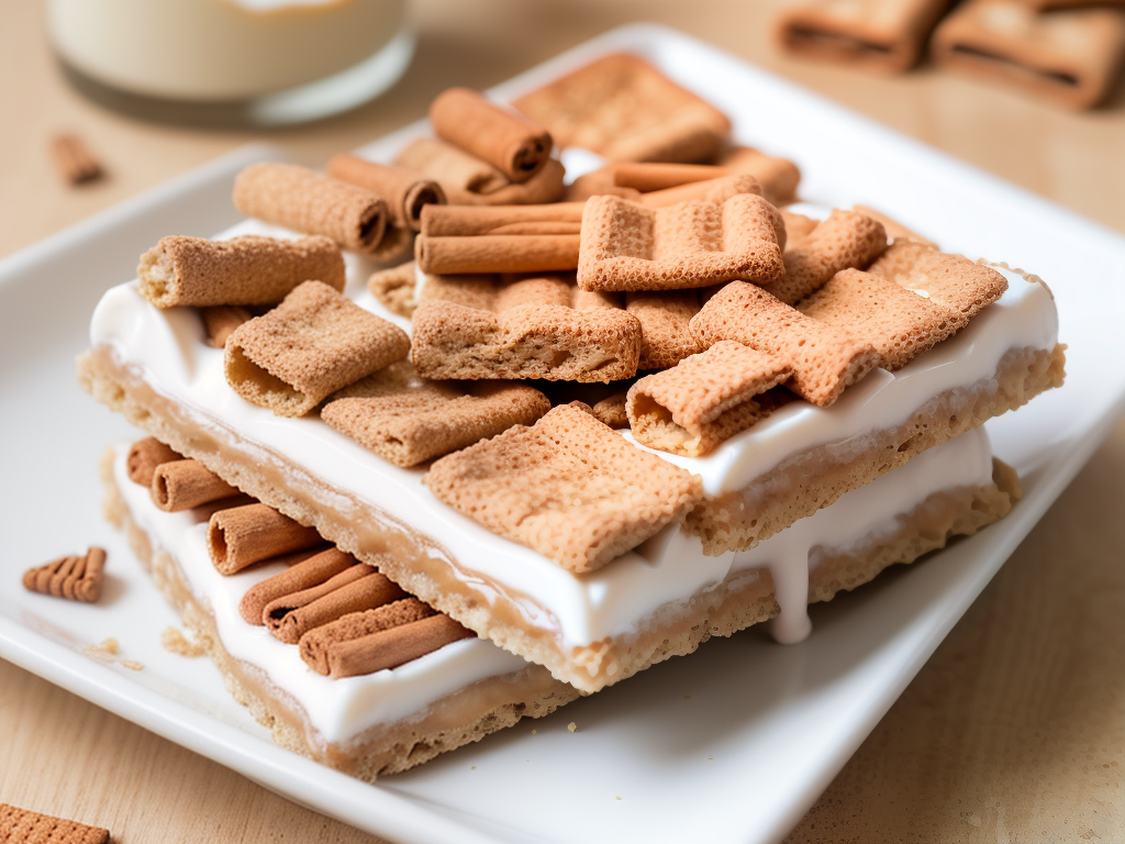 soft filled cinnamon toast crunch bar