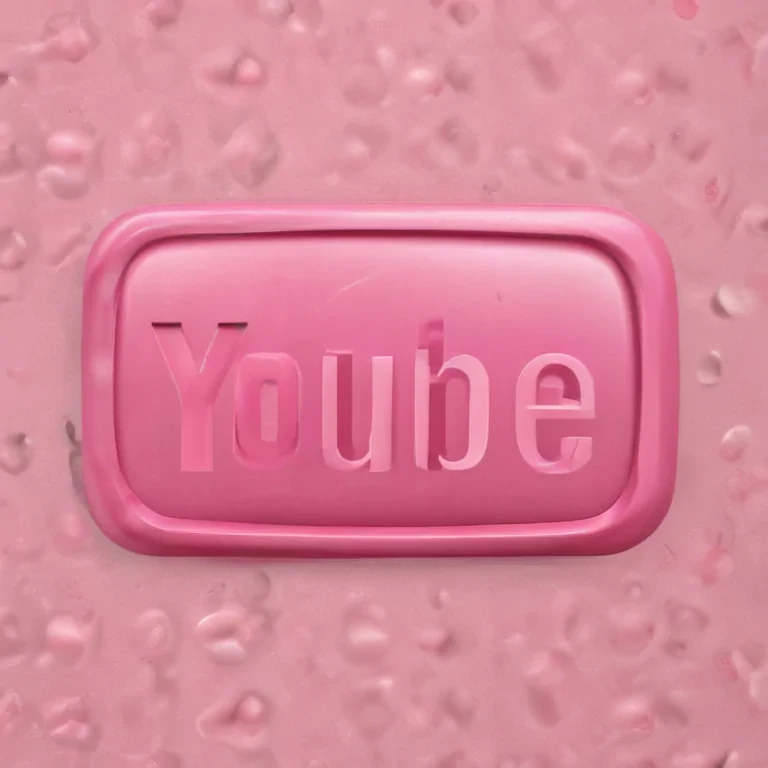 pink youtube logo