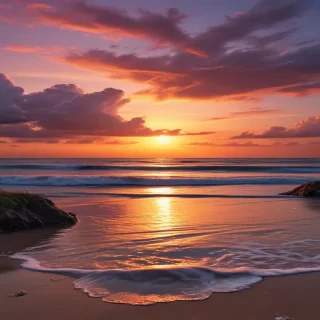 aesthetic sunset wallpaper