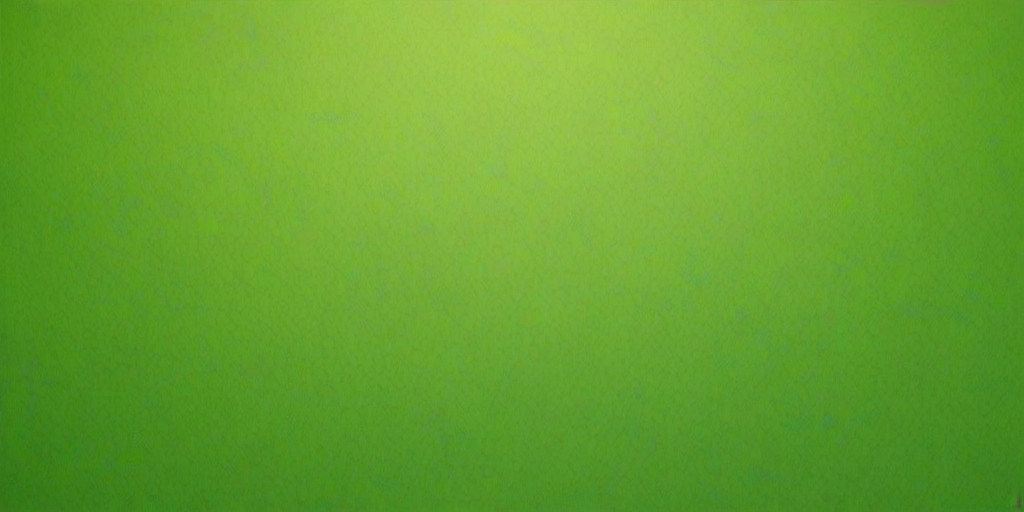 green background