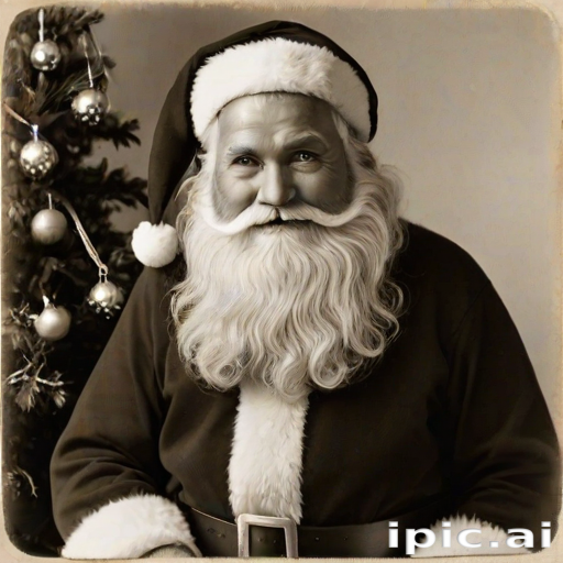 images of vintage santa