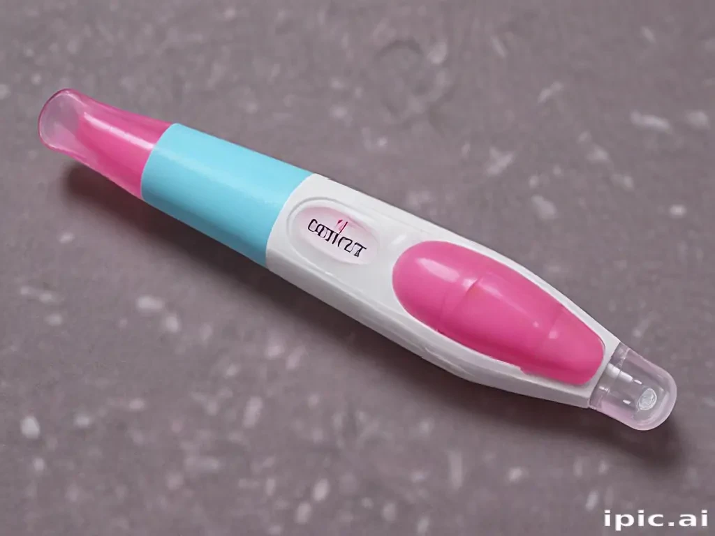 positive pregnancy test images