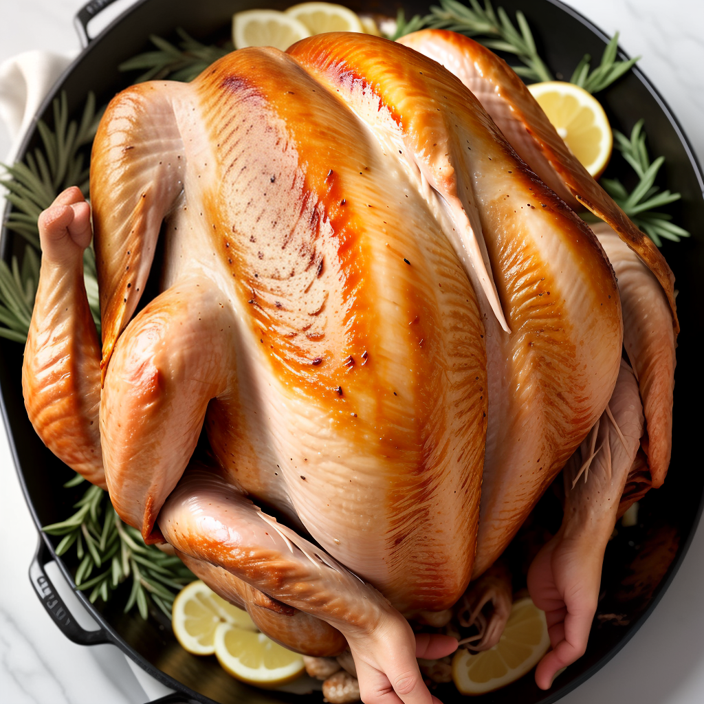 slow roasting turkey at 250 degrees
