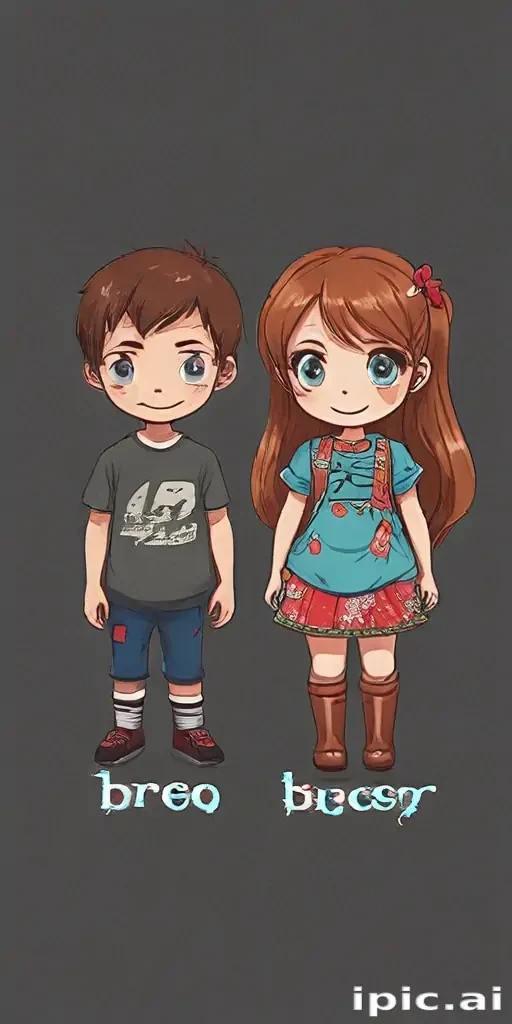 bro and sister wallpaper