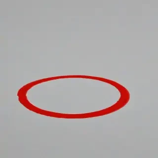 red circle