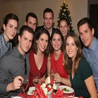 holiday party pictures