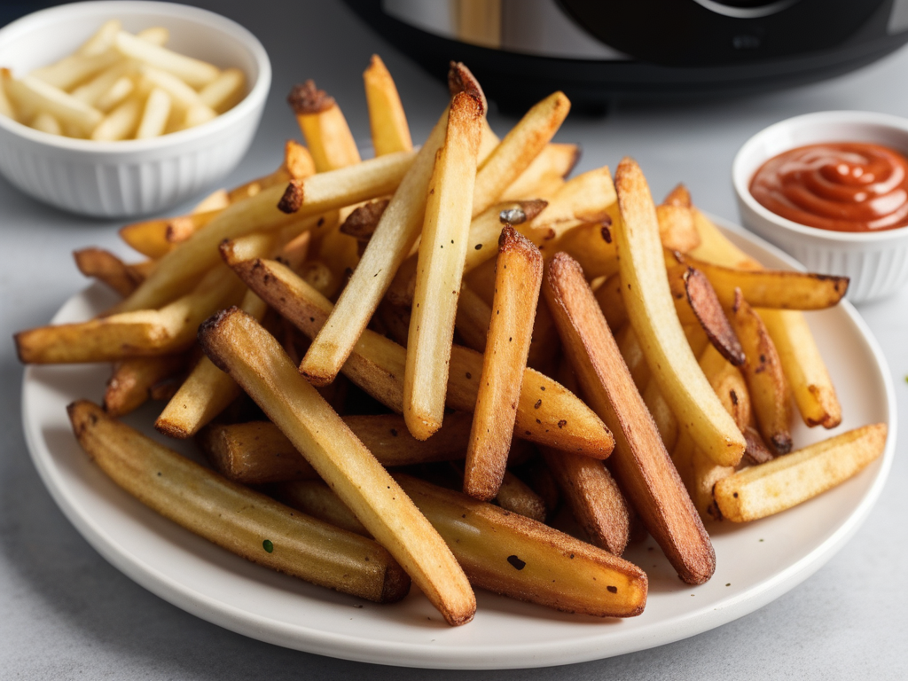 famous seasoned fries air fryer