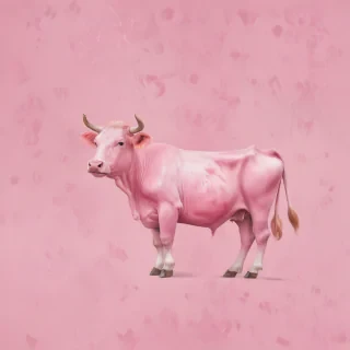 pink cow print wallpaper