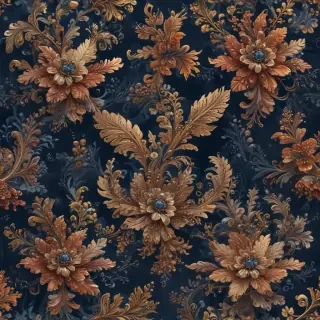 navy background