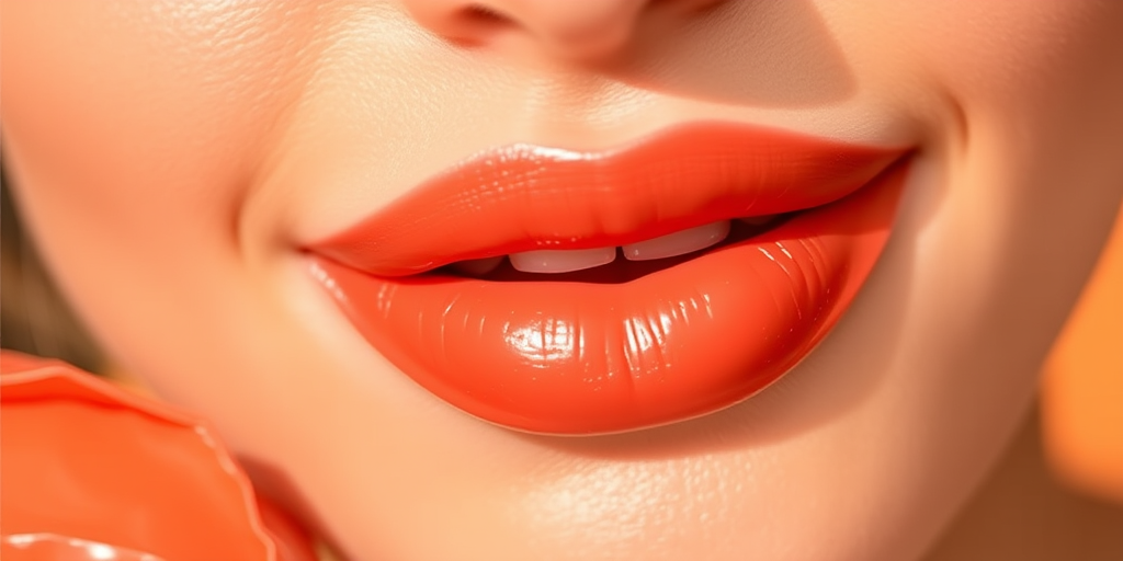 Sun-Kissed Apricot Nectar lip color delivers a warm, peachy hue with a satin finish that enhances natural lip color and complements various skin tones