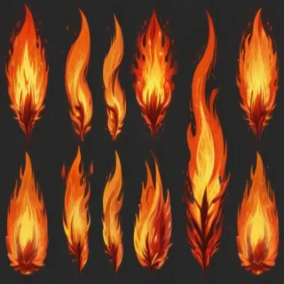 fire clipart transparent
