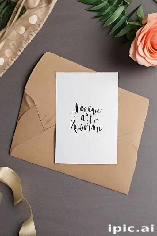greeting card mockup