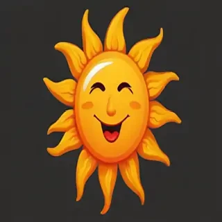 cartoon sun png