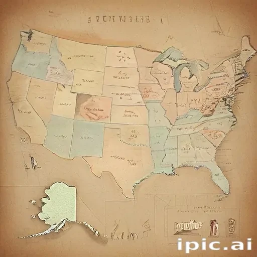 united states map