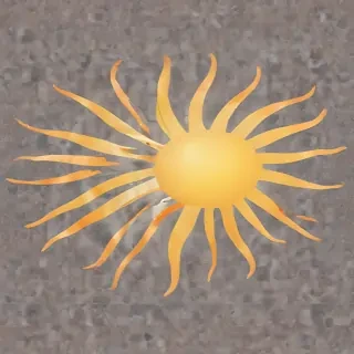 sun clip art transparent background