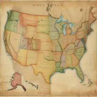 america map