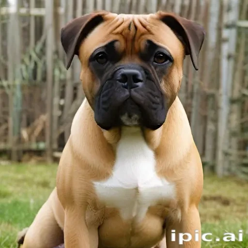 staffy bull bullmastiff