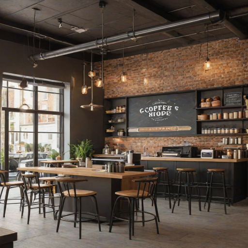 coffee shop mockup