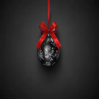 dark christmas wallpaper