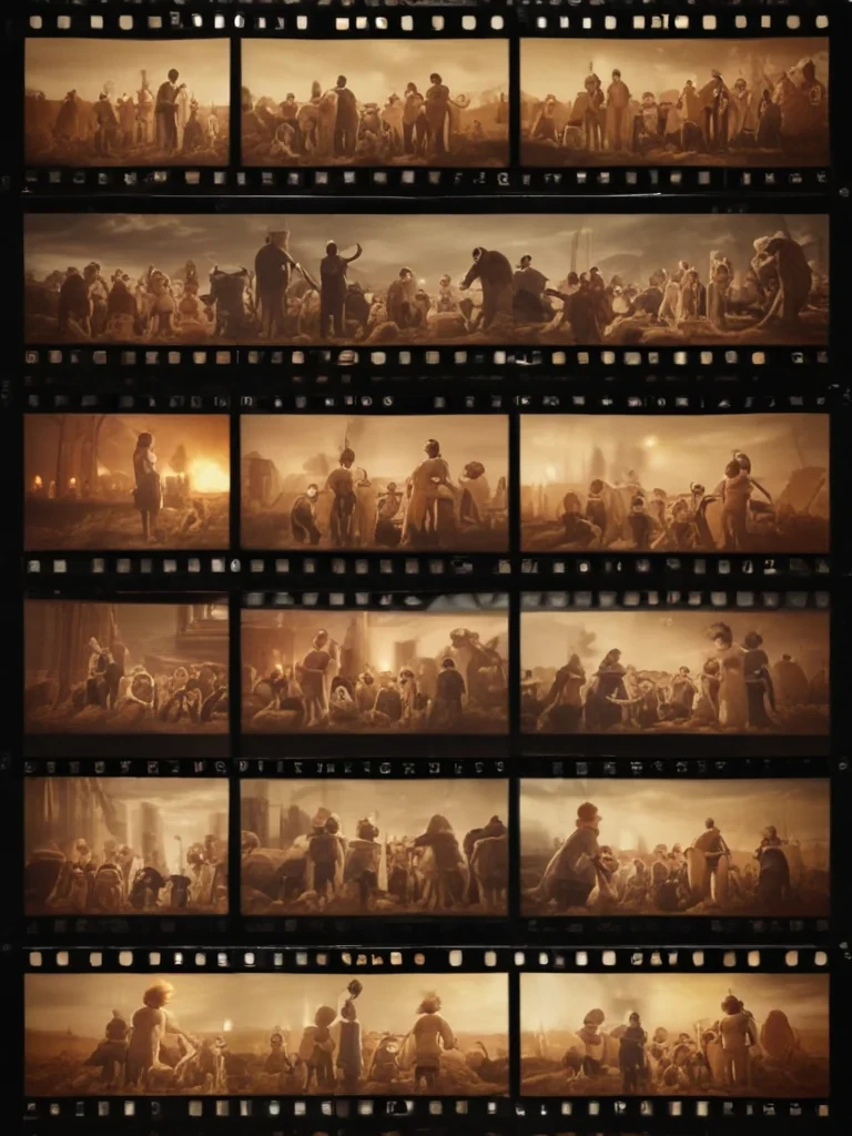 film strip template