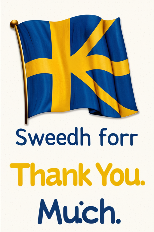 swedish for thank you very much