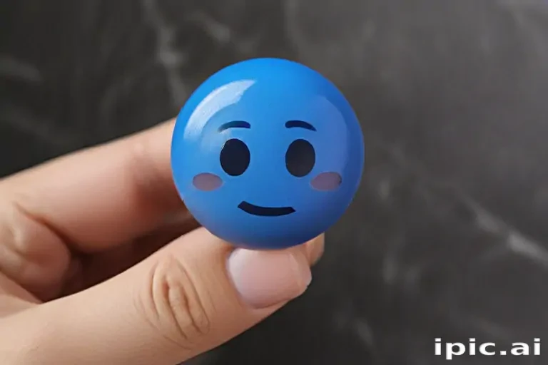 blue emoji
