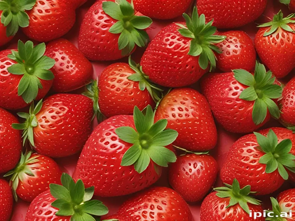 strawberry wallpaper desktop