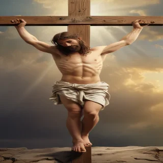 jesus on the cross pictures