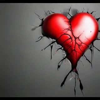broken heart wallpaper
