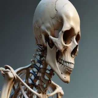 skeleton transparent