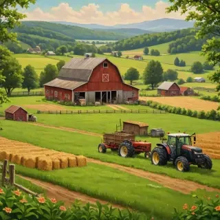 farm background