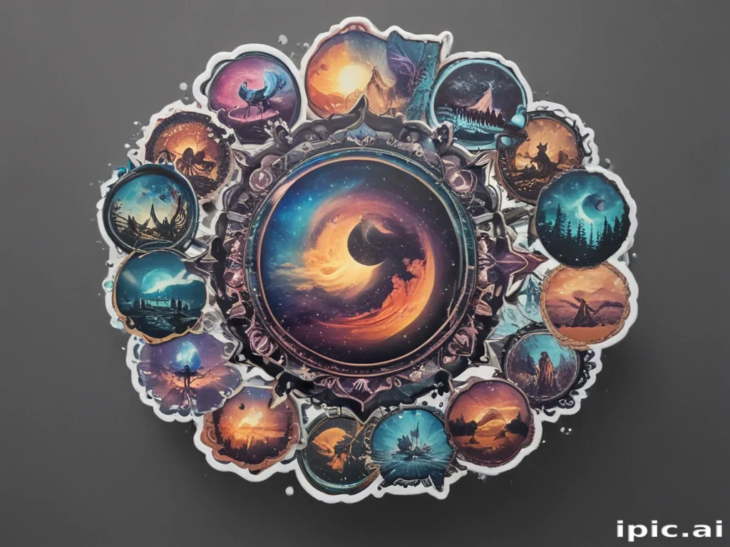 stickers png aesthetic