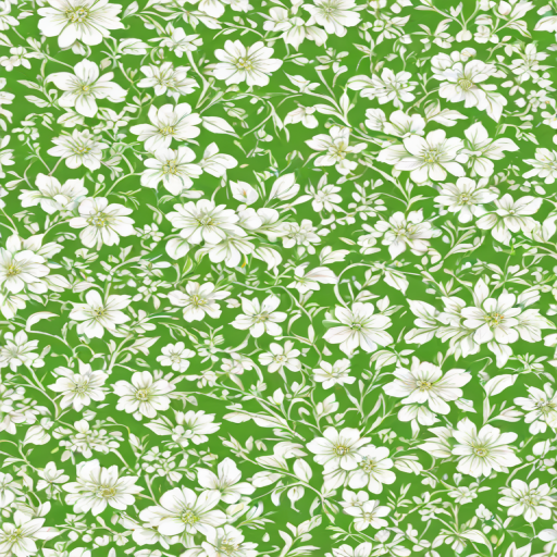 background white and green
