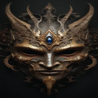mask drawing