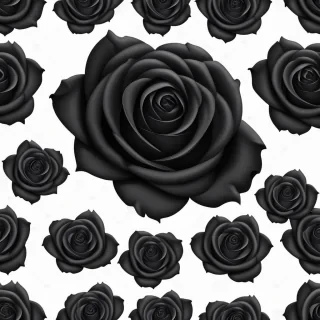 black rose background
