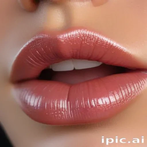 transparent lips